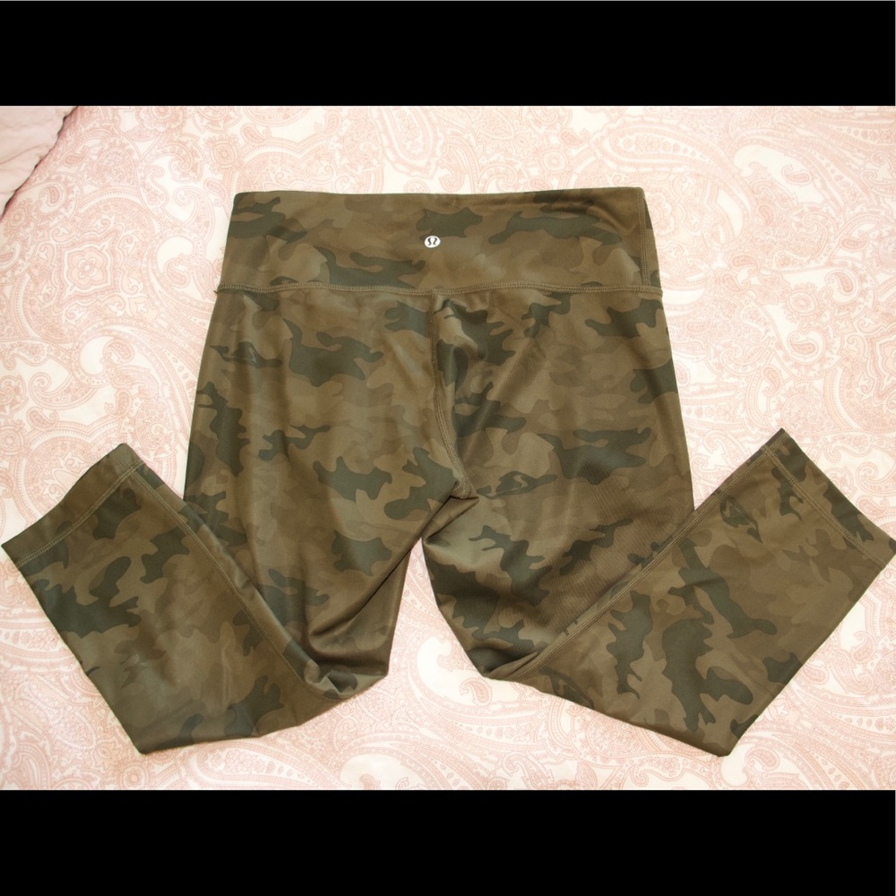 Lululemon Camo Crops